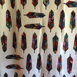 73 x 90" $850 Freehand custom long-arm quilting